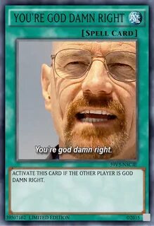 Fake yugioh cards meme