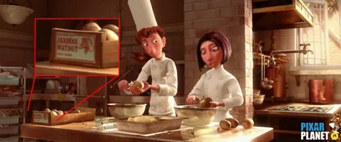Les easter eggs dans Ratatouille. * Pixar * Disney-Planet