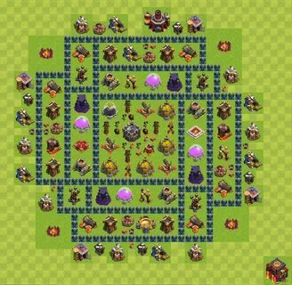 Farming Base TH10 - Clash of Clans - Town Hall Level 10 Base