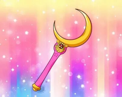 Crescent Moon Wand Sailor moon wallpaper, Sailor moon wands,
