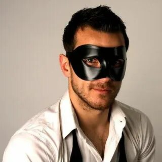 Classic Black Male Mens Venetian Masquerade Ball by samantha