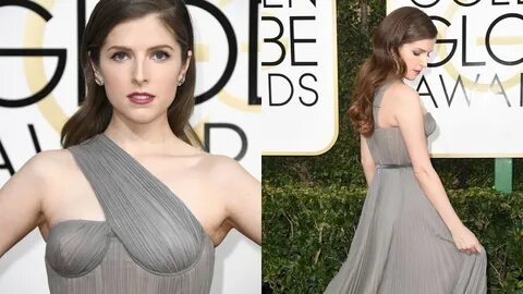 Anna Kendrick Nice Boobs At The Golden Globes 2017 - YouTube