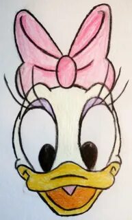 How To Draw Daisy Duck Face - Get the full easy tutorial her