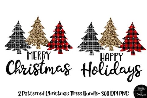 Buffalo Plaid Christmas Tree Graphic by Starbelle Designs - 