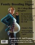 Family Breeding Digest magazine covers, I created MOTHERLESS