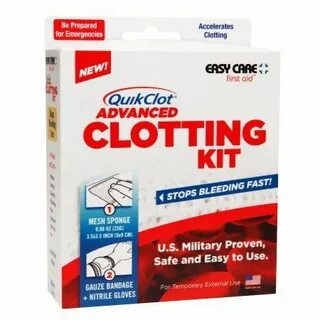 QuikClot Advanced Clotting Kit Walgreens Survival, Emergency