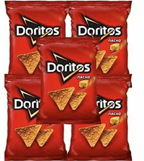 Чипсы Sabritas Mexican Chips Doritos Nachos, 5 BAGS (62 G): 