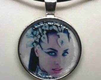 Lily Munster Mini Cameo Necklace Horror Necklace Horror Jewe