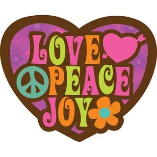 Car heart love peace joy wall stickers - Wall decals QUOTE W