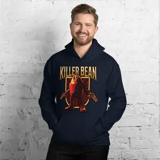 Killer Bean Hoodie: Comic Art Official Killer Bean Merch Ets