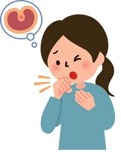 Woman Sick with Sore Throat and Cold clipart. Free download 