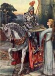 Knight in shining armor Medieval knight armor, Knight in shi
