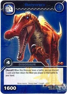 Images of Dinosaur King Suchomimus Card - #golfclub