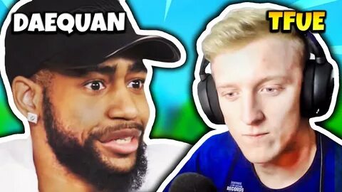TSM DAEQUAN TALKS ABOUT TFUE BEING BANNED Fortnite Daily Fun