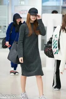 Twice-Tzuyu 190223 BKK to ICN Airport Korean fashion, Fashio