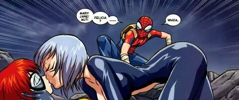 Mary Jane and Black Cat from Earth-2301 Shipping Know Your M