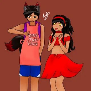 Aphmau- Kiss the Cook Fanart Process Aphmau Amino