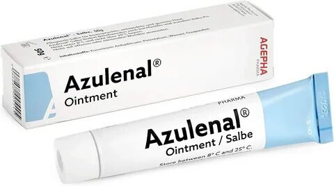 Azulenal Ointment with Guaiazulene Cream Multipurpose Rashe 