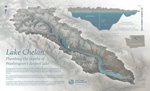 Skaha lake depth map