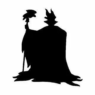 silhouette maleficent Disney silhouettes, Disney silhouette 