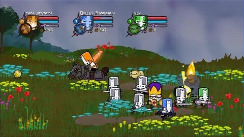 Castle Crashers - скриншоты из игры на Riot Pixels, картинки