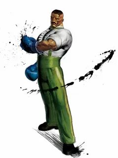 Dudley's artwork for Super Street Fighter 4