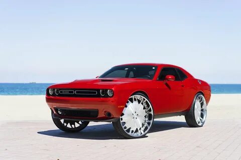 Candy Red Challenger on Shiny Wheels - CARiD.com Gallery