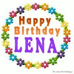 Happy Birthday LENA Happy birthday mike, Happy birthday cous
