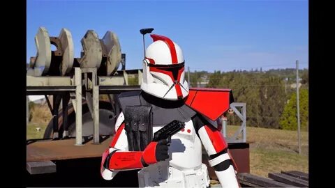 ARC trooper costume (N-11 Captain Ordo) - YouTube