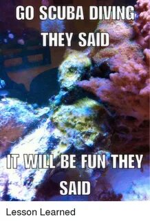 Scuba diving Memes
