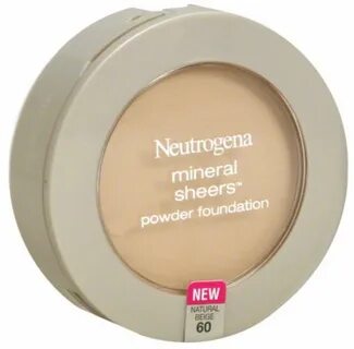 Neutrogena Mineral Sheers Powder Foundation, Natural Beige 6