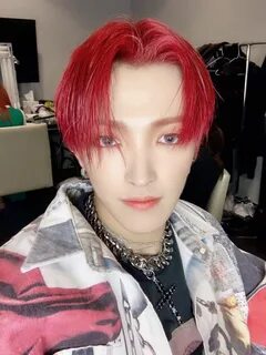 #홍중 #ATEEZ #에이티즈 #HONGJOONG Kim hongjoong, Red hair, Celebri