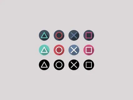 Playstation icons (free download) on Behance