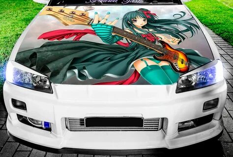 Anime Car Decals Etsy / Demonic LARGE anime car decal 12.5x9