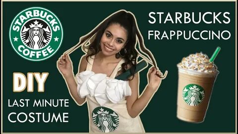 DIY STARBUCKS FRAPPUCCINO COSTUME (LAST MINUTE) TORIA TRIES 