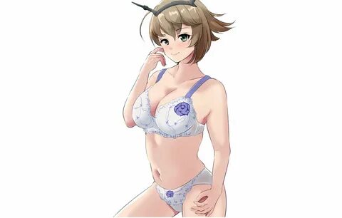 Anime boobs in bra