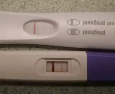 Very Faint Positive Clear Blue Pregnancy Test