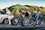 David Mann Motorcycle Biker Easyriders Centerfold Art Poster