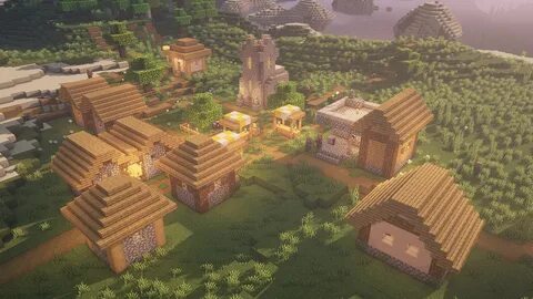 Minecraft Village Background Hd - Devin valera