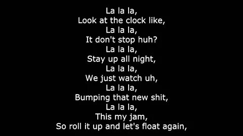 MGK - La La La (The Floating Song) Lyrics - YouTube