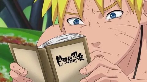 Naruto cried while reading Jiraiya's book, Naruto silently practiced R...