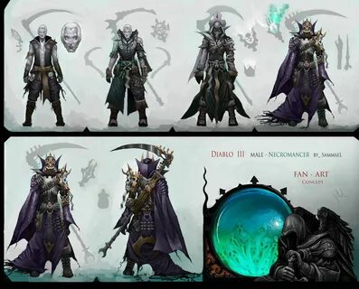 Necromancer by SammaeL89 on deviantART Necromancer, Concept 