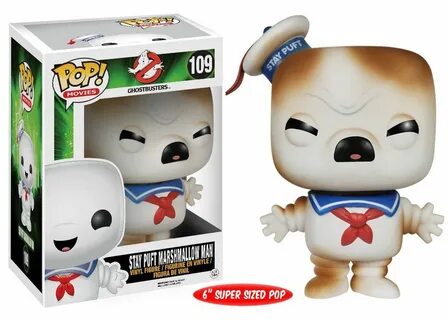 Pop! Movies #109 - Stay Puft Marshmallow Man. Glow Edition. 