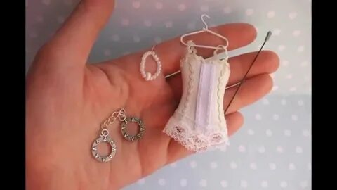 1:12 Doll house miniature Dress Corset. Miniature Handmade s
