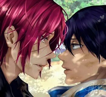 FREE! Rin X Haru by XOtakumiX on deviantART Free anime, Rin,