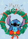 #9 : Fond d'écran Disney Stitch Christmas Wallpaper MakeupBy