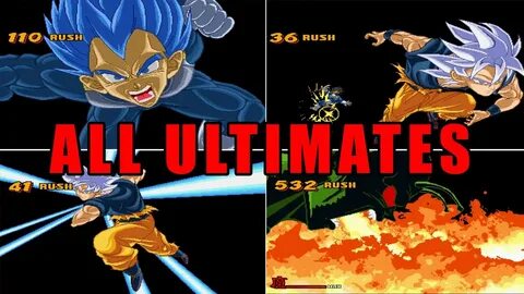 ALL Level 3 Ultimate Attacks Hyper Dragon Ball Z