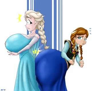 Anna and Elsa by Alanes Body Inflation Know Your Meme