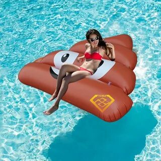 140*120cm Giant Inflatable Stool Swimming Pool Float 2017 Ne