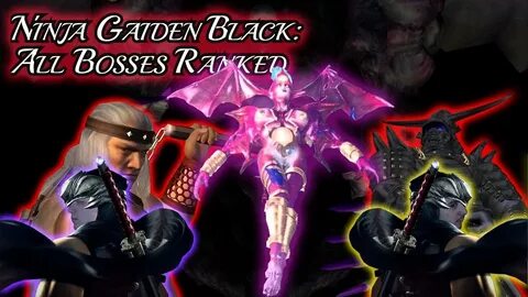 Ninja Gaiden Black All Bosses Ranked Easiest to Hardest + Bo